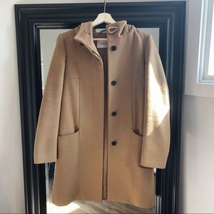 Babaton Aritza coat. Camel. Size small.